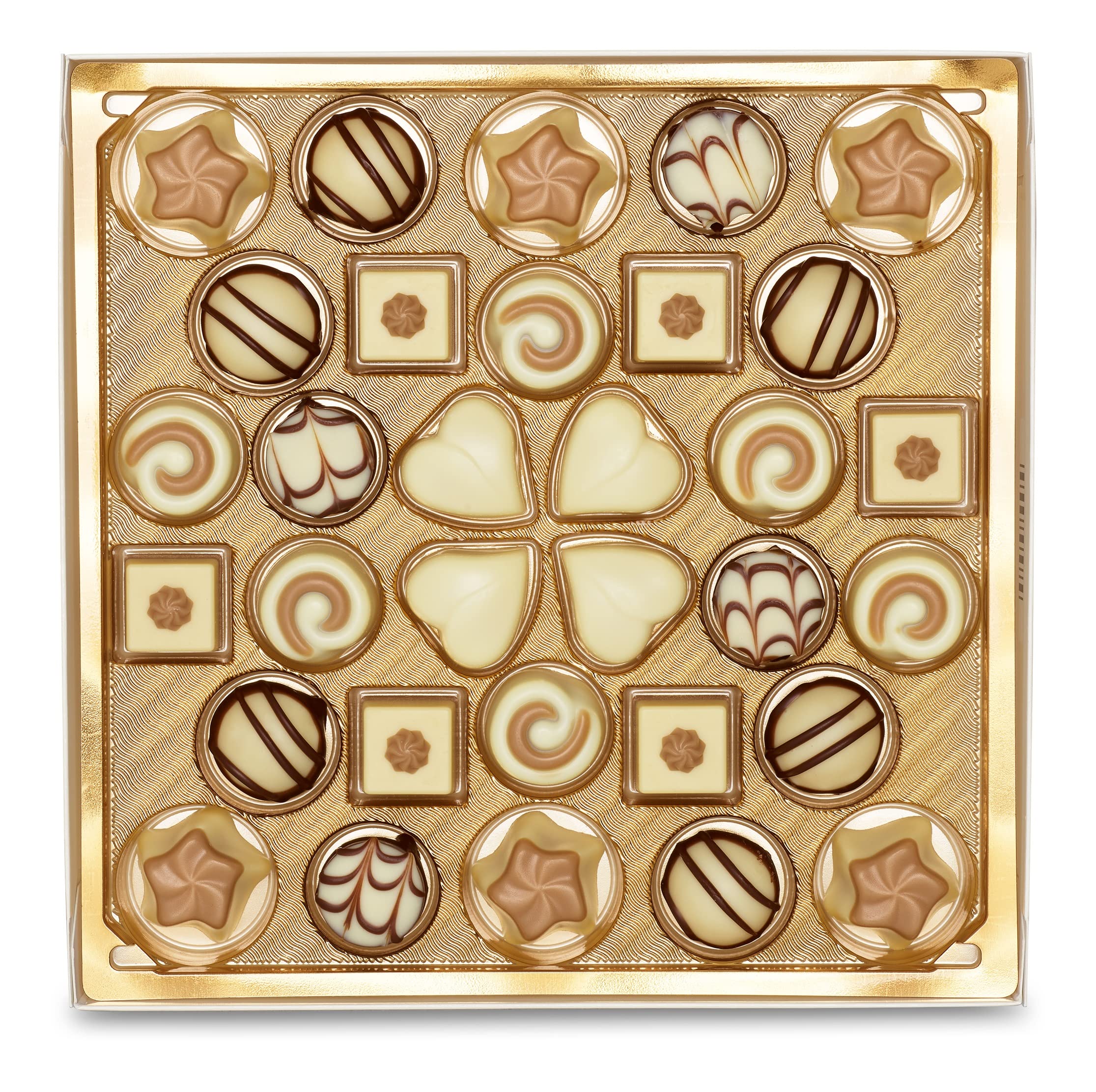 Lindt Mini Pralinés biały, biała czekolada, 32 pralinki, mały prezent z czekolady, 160 g
