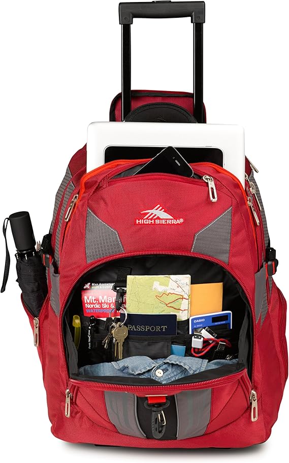 High sierra xbt rolling backpack Clearance