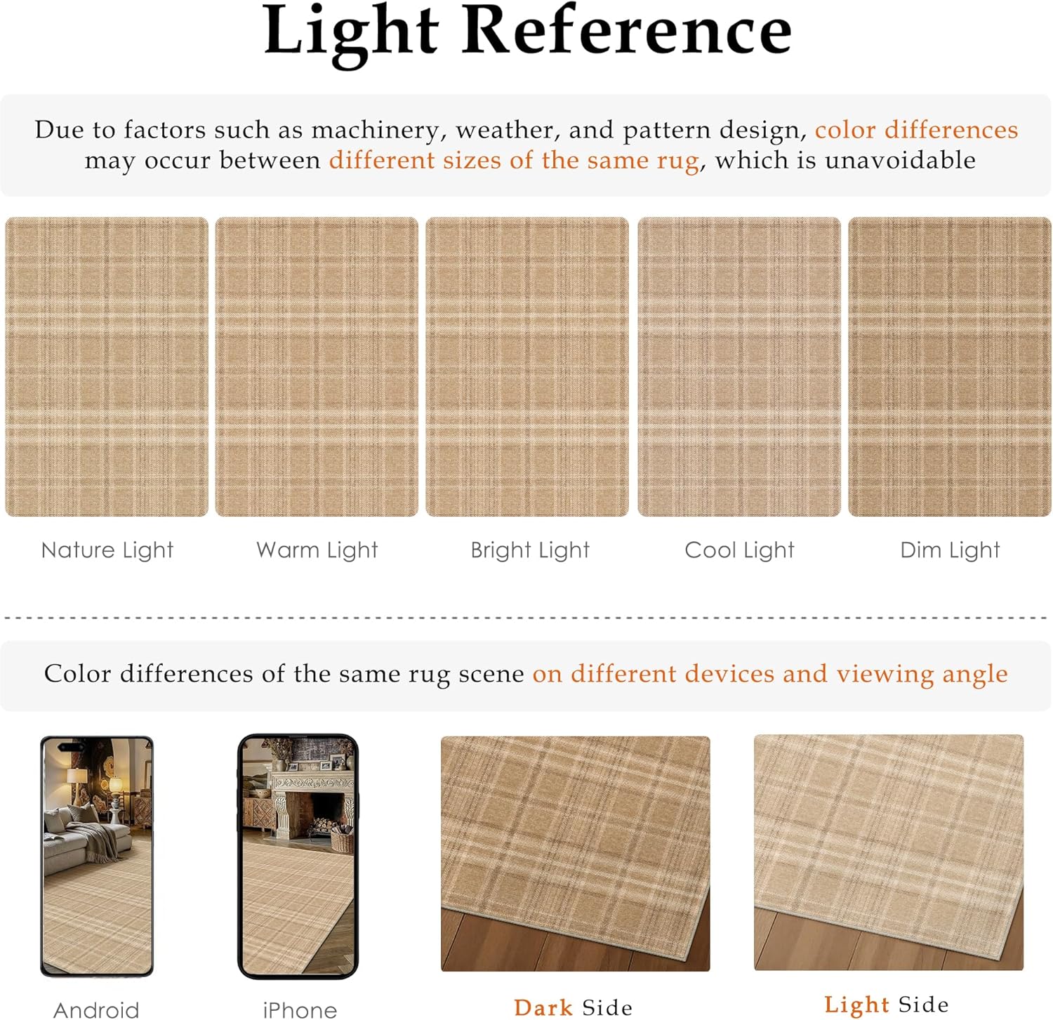 2x6 Brown Runner Rug for Kitchen Machine Washable Low Pile Checkered Carpet Modern Accent Soft Non Slip Rug for Bathroom Bedroom Nursery Indoor