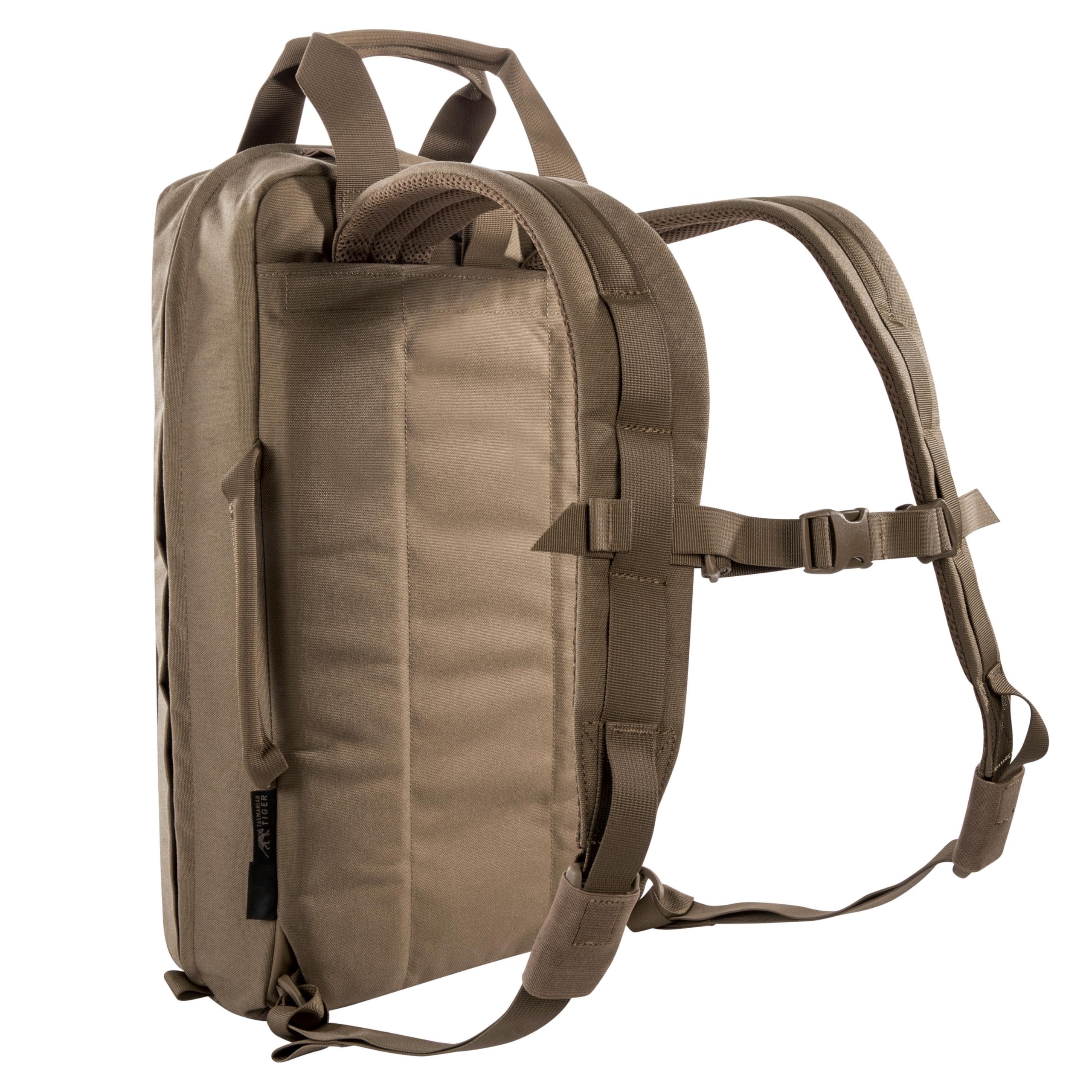 Tasmanian Tiger TT Survival Pack taktyczny plecak ewakuacyjny 16 l, plecak na co dzień, plecak turystyczny z pokrowcem przeciwdeszczowym i organizerem