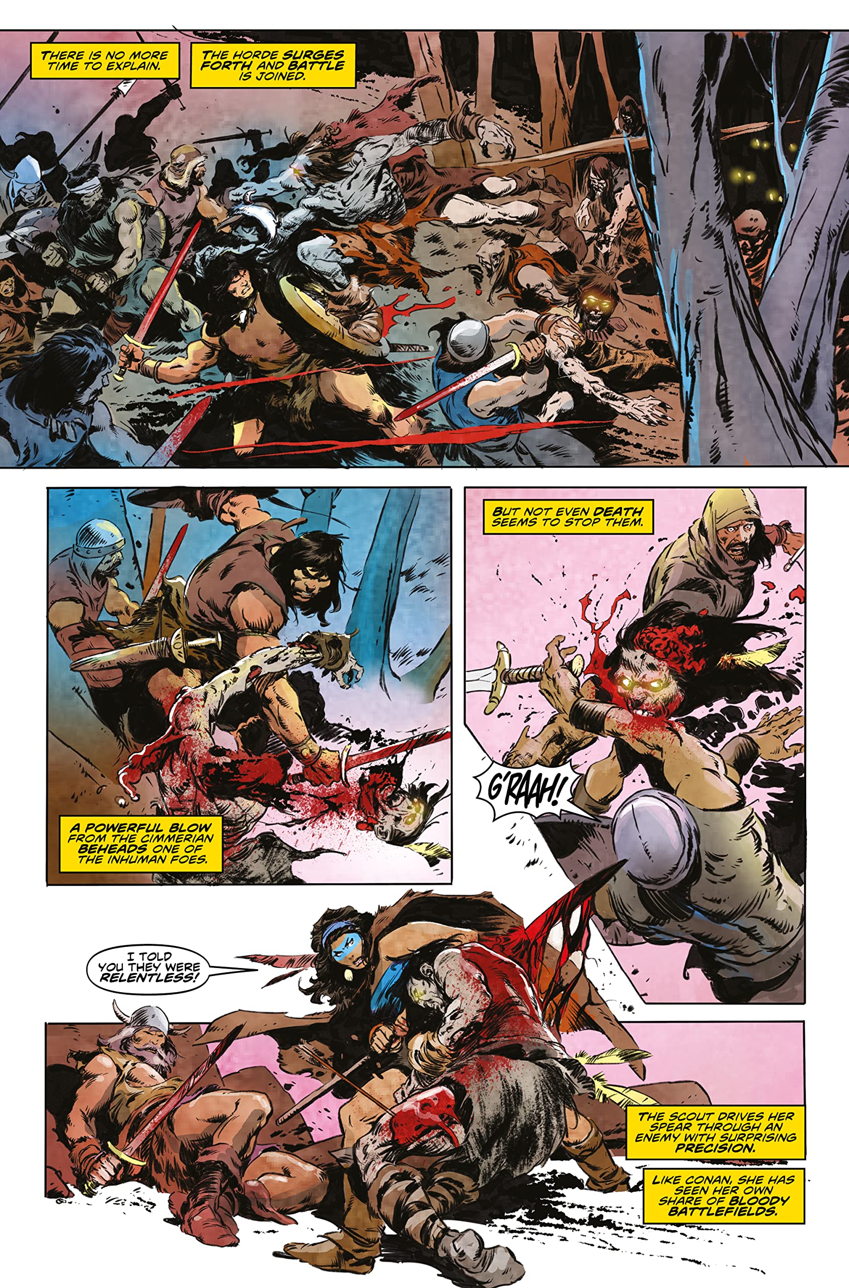 Conan the Barbarian: Bound In Black Stone Deluxe Edition