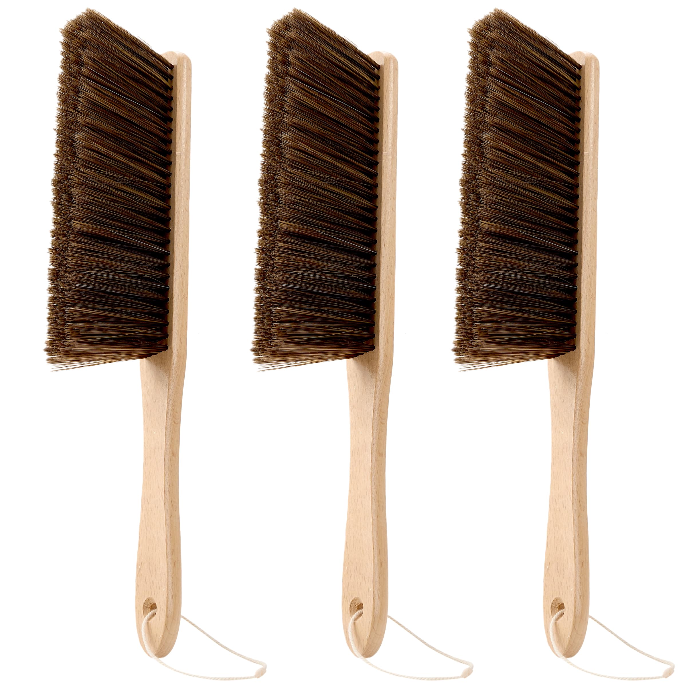 Brosses en bois de hêtre et crin de cheval pour meuble