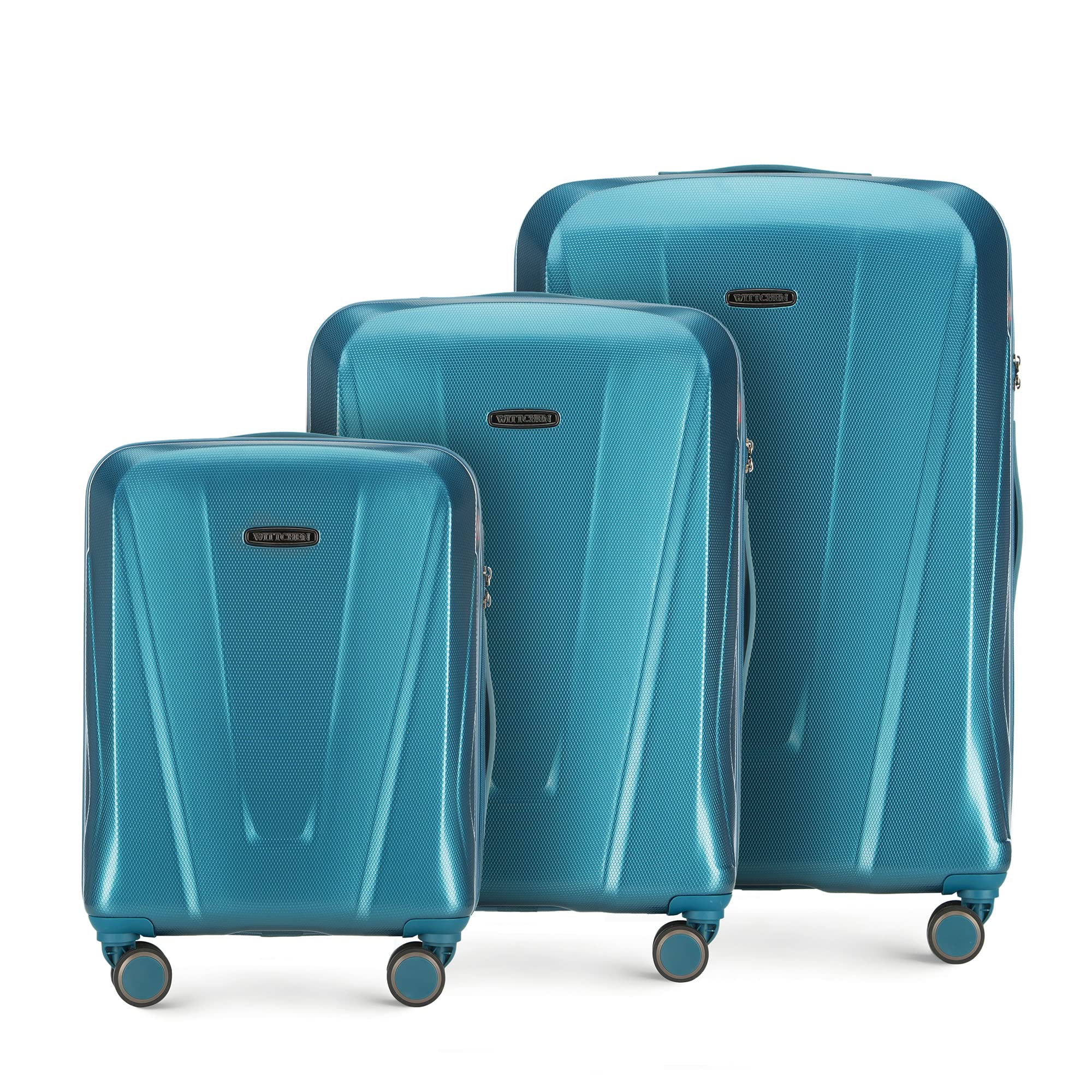 WITTCHENExplorer line Suitcase Hard Shell Polycarbonate High-Strength Plastic Honeycomb Structure TSA System