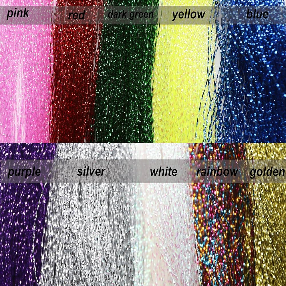 Amazon | クリスタルフラッシュライン フライタイイング