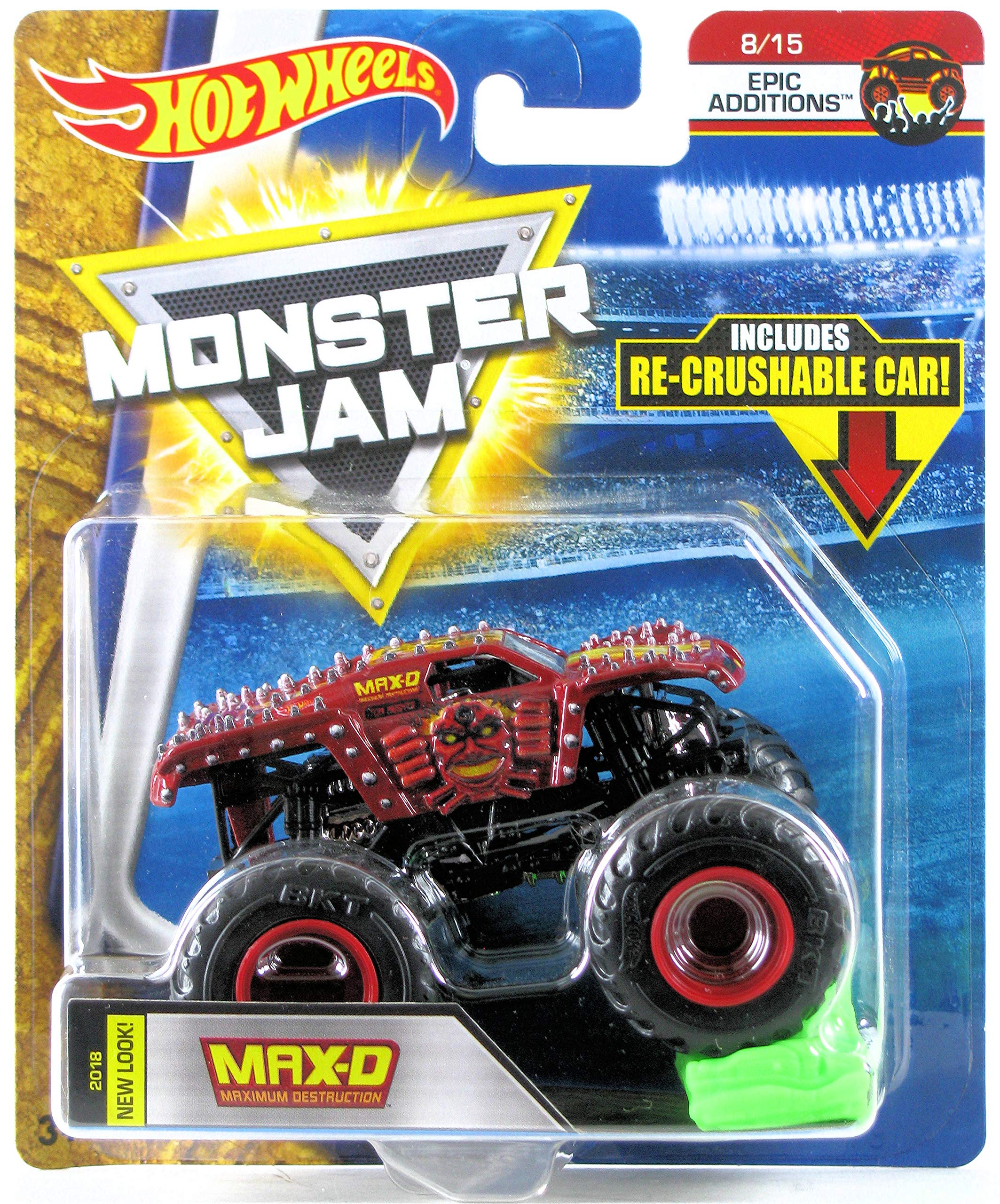 monster jam max d hot wheels