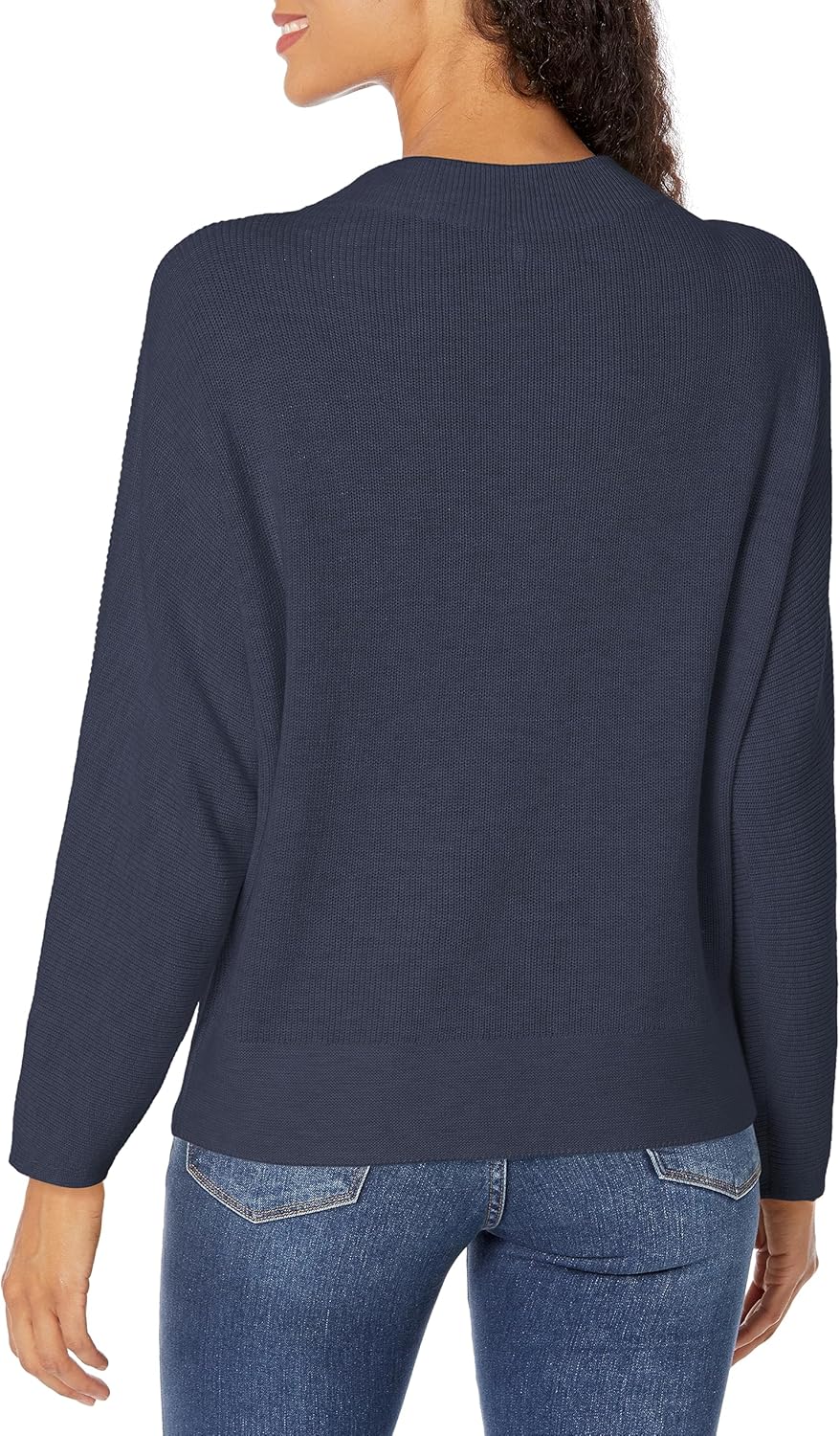 NIC+ZOE Women's Shaker Knit Mock Sweater