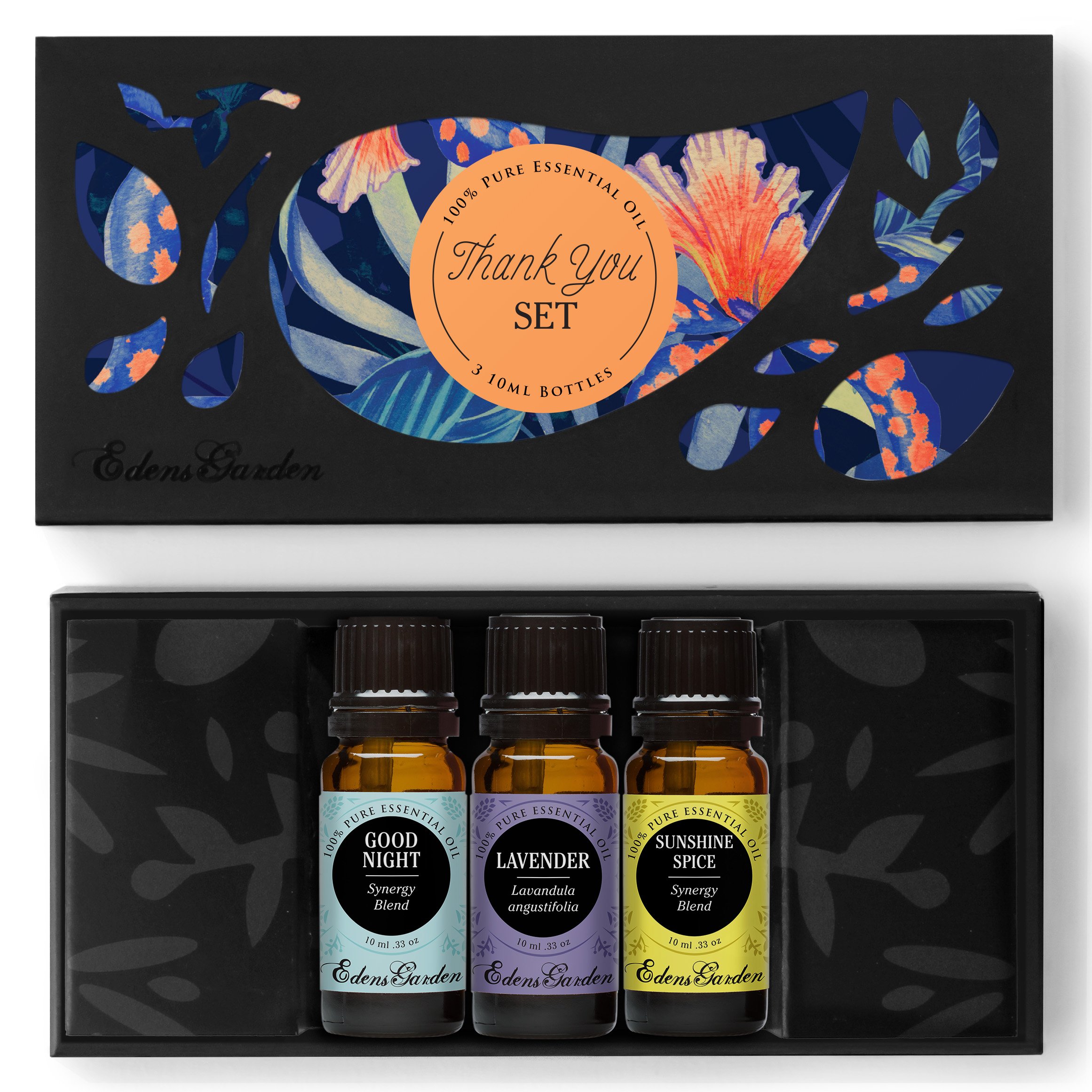 Thank You Essential Oil Set by Edens Garden- 100% Pure Therapeutic Grade Essential Oils- 3/10 ml.