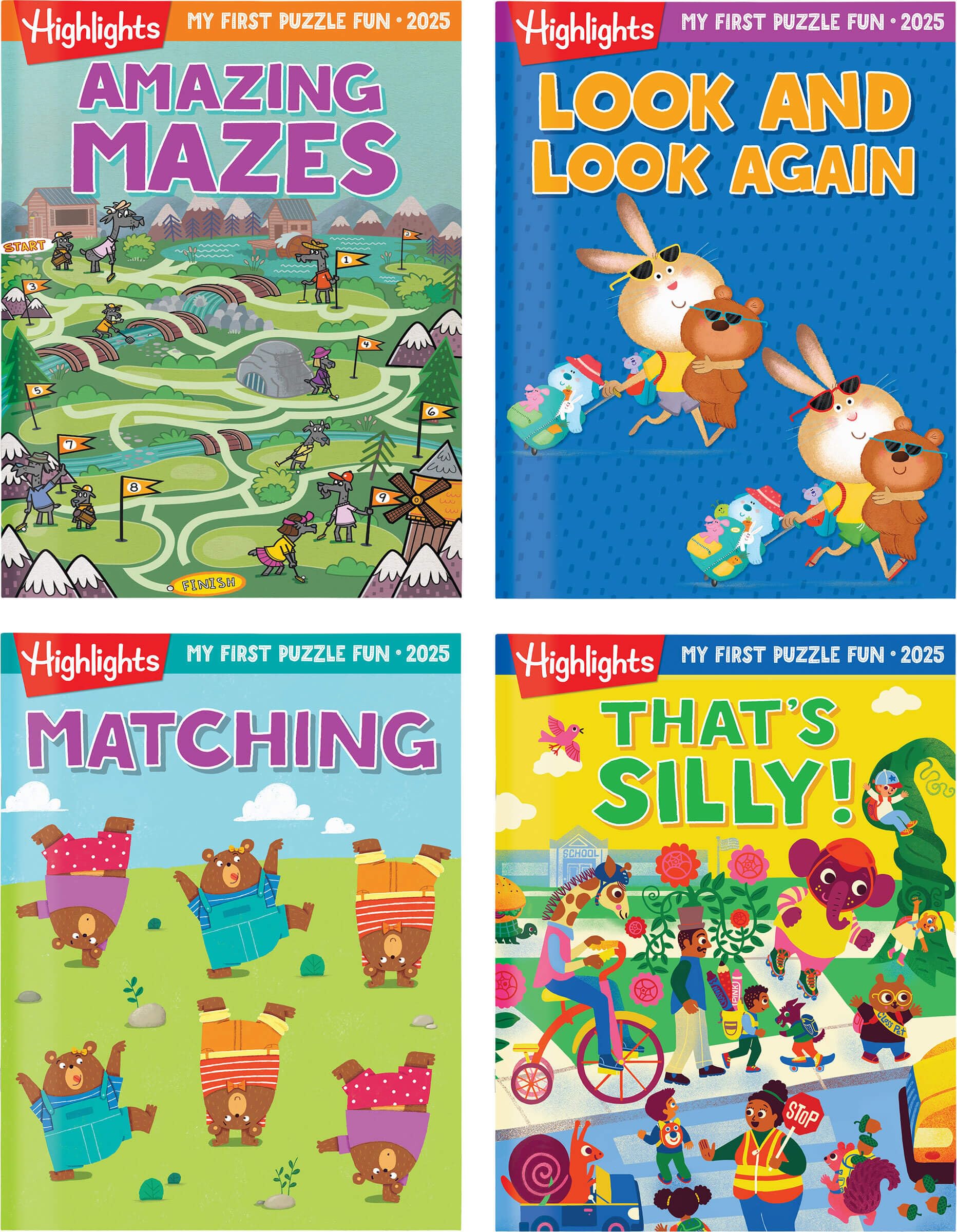 Amazon.com: Highlights My First Puzzle Fun 2025 Puzzle Books