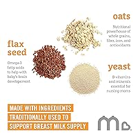 Vista 3 de Munchkin Milkmakers - Bocaditos de galletas para lactancia, caramelo salado de chocolate, 10