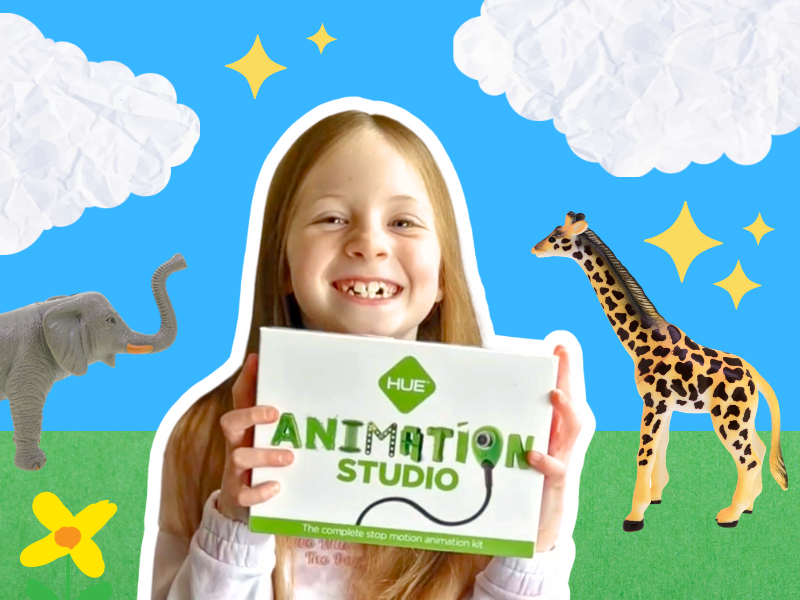 Amazon.com: HUE Animation Studio: Complete Stop Motion Kit (Camera