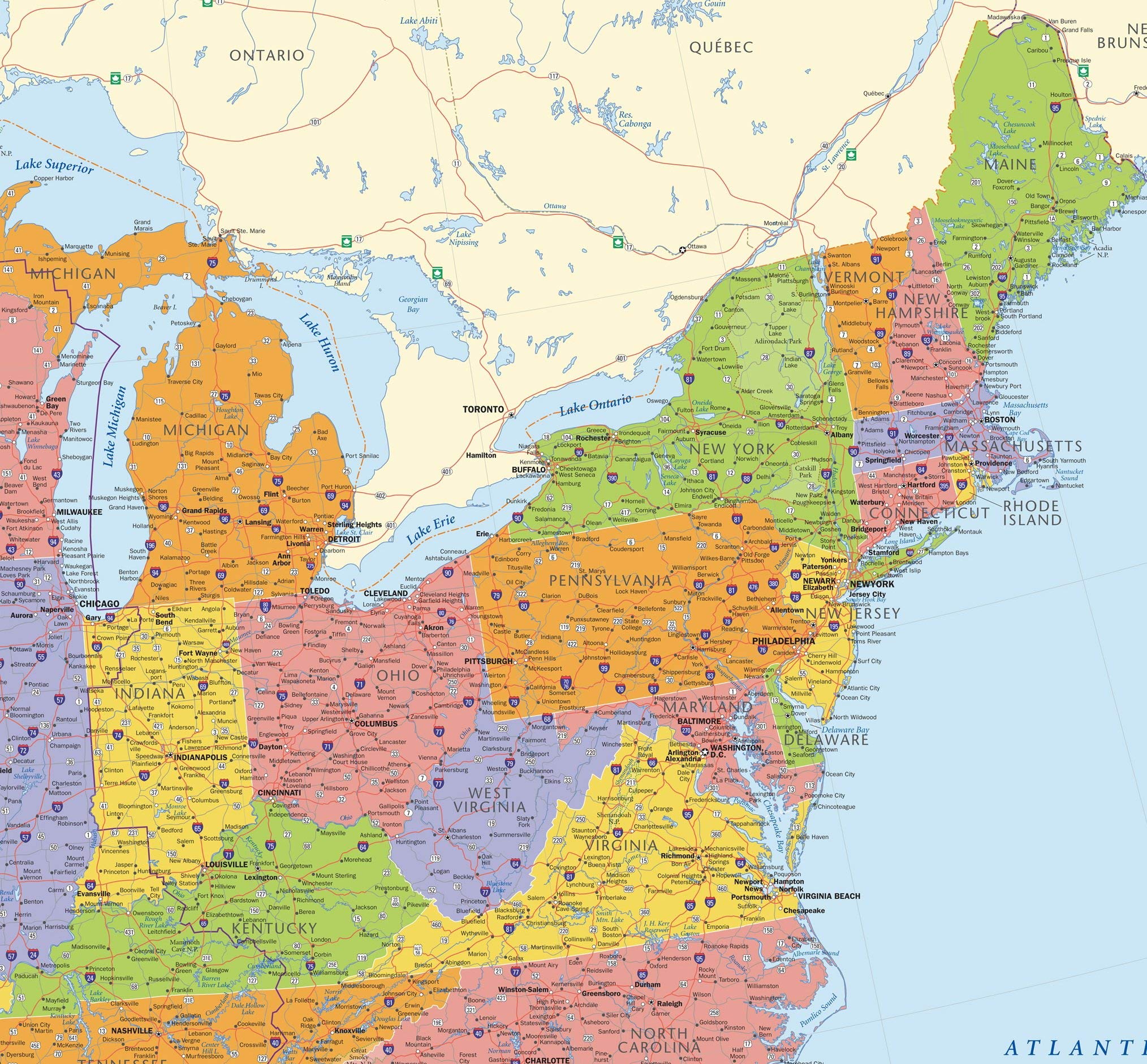 Mapa De Los Estados Unidos Sin Etiquetar Mapa De Estados Unidos