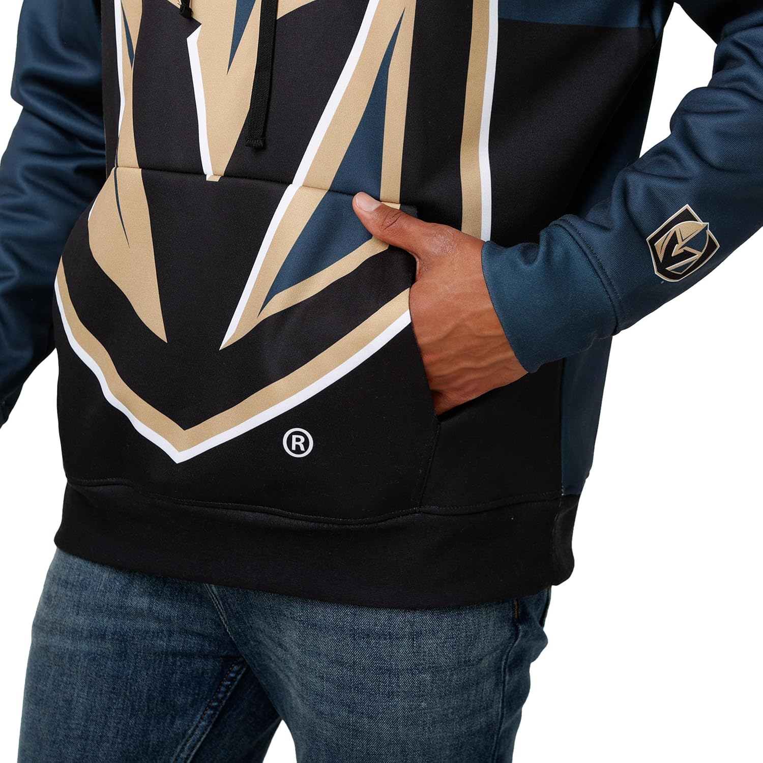 FOCO NHL mens Nhl Team Logo Fashion Long Sleeve Pullover Hoodie