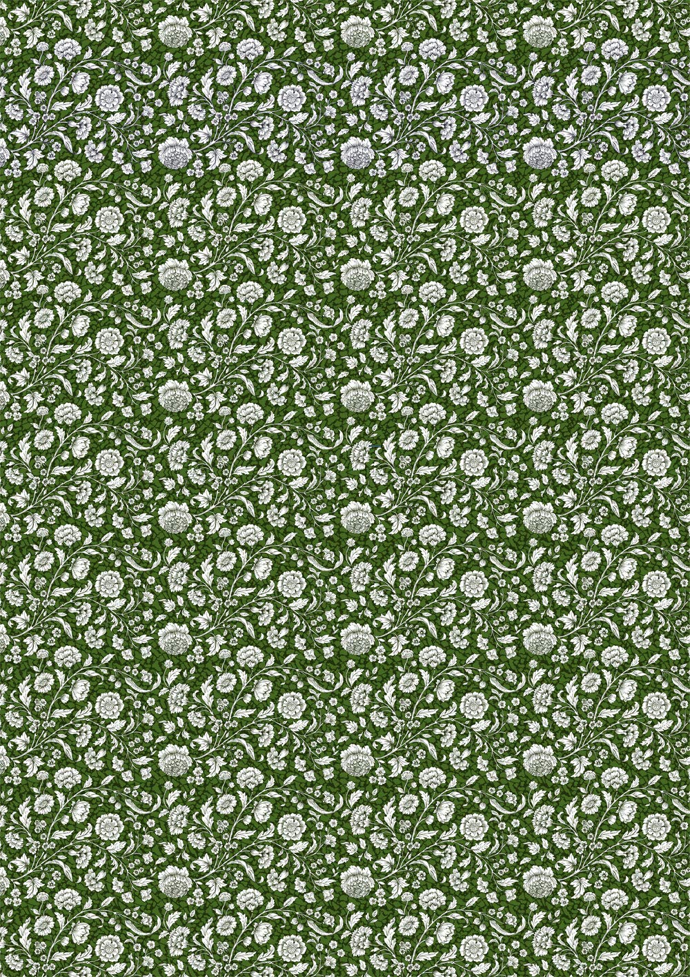 Carta Restauro Fiorata Marrone - 10 Fogli 50x70cm, Per DIY E Decorazioni - Foto 3