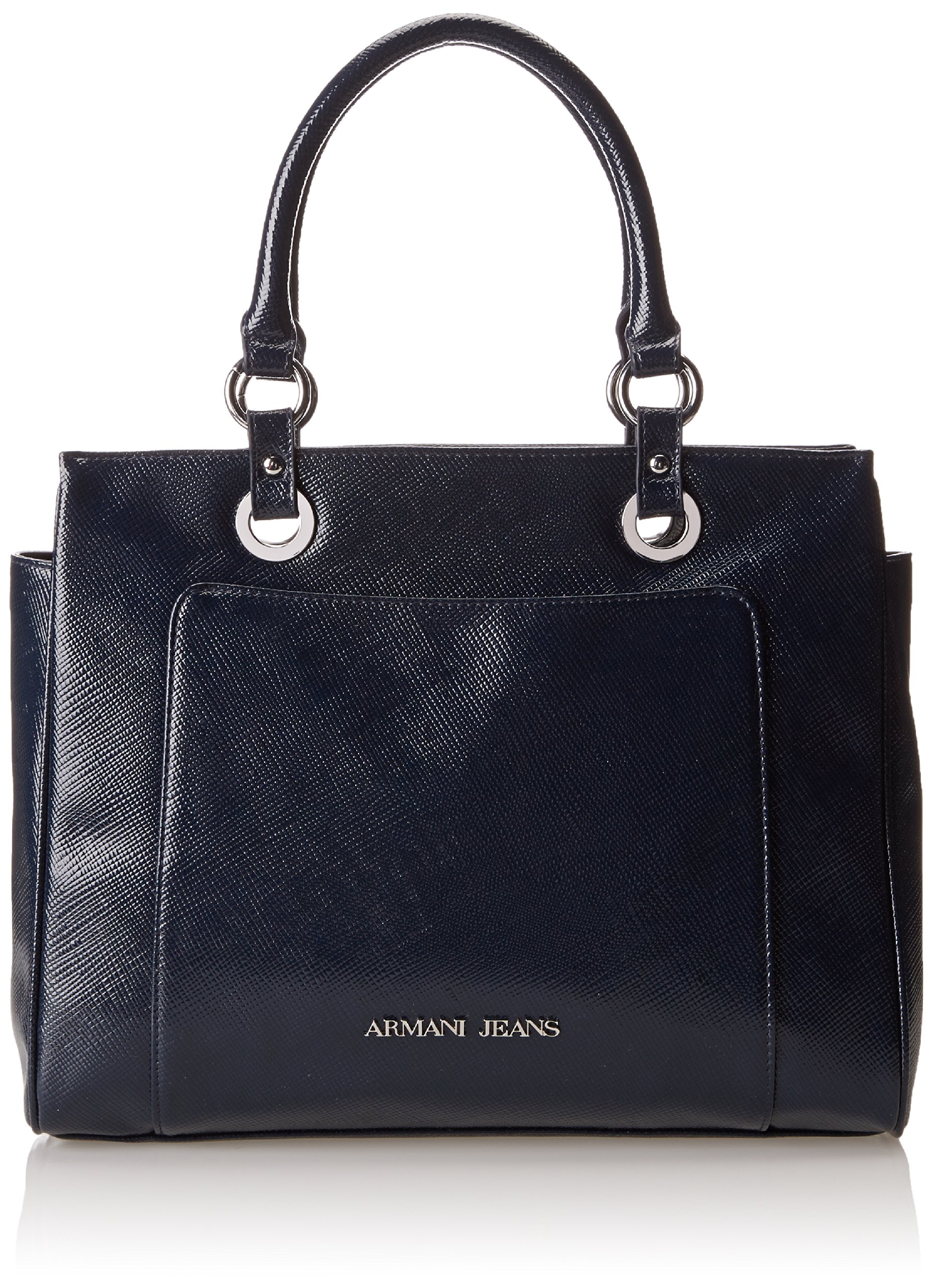 Shiny SaffiaNo Shopper Cross Body Bag