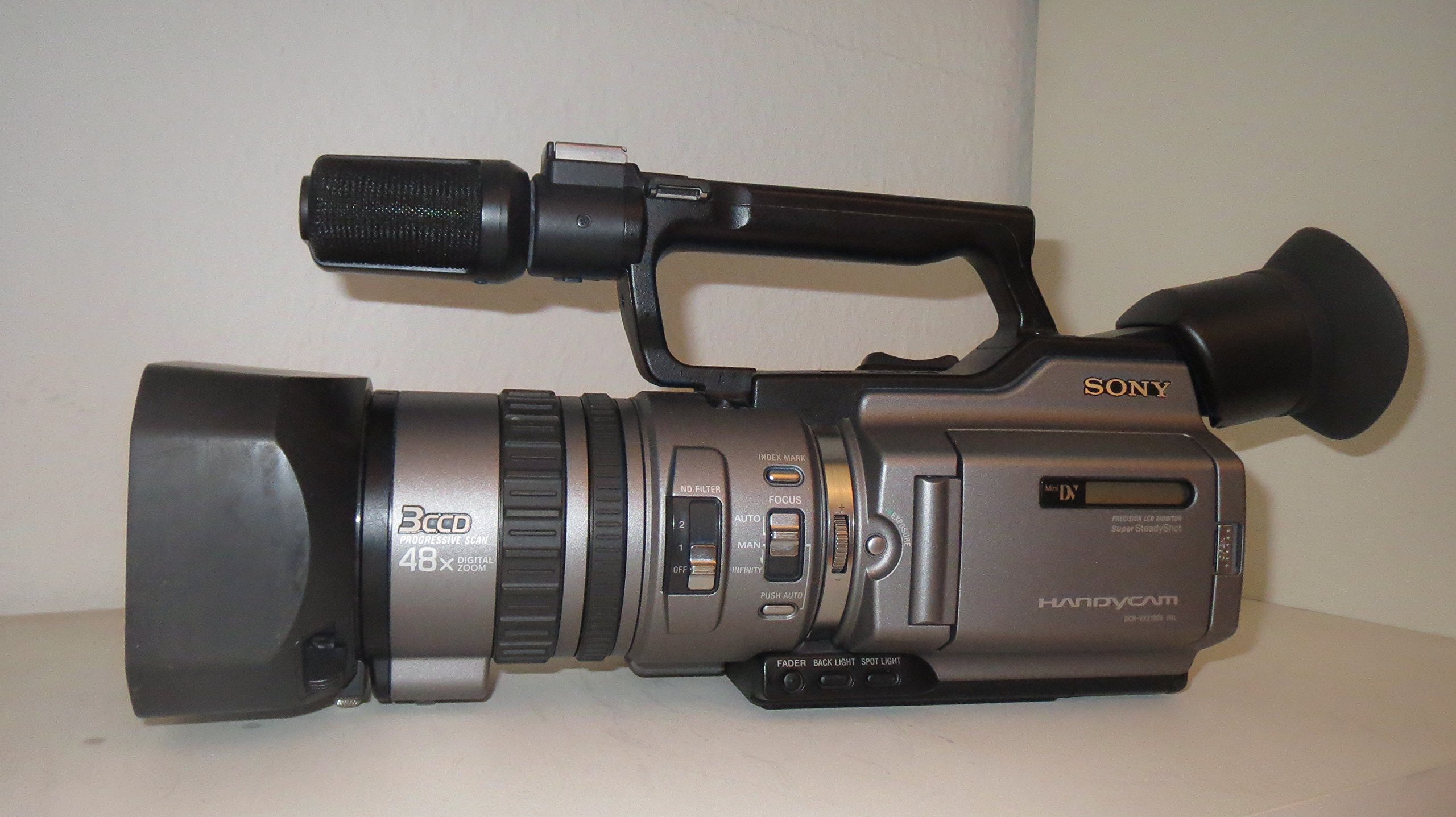 Sony DCR-VX2100 Professional miniDV Camcorder with 3CCD : Amazon