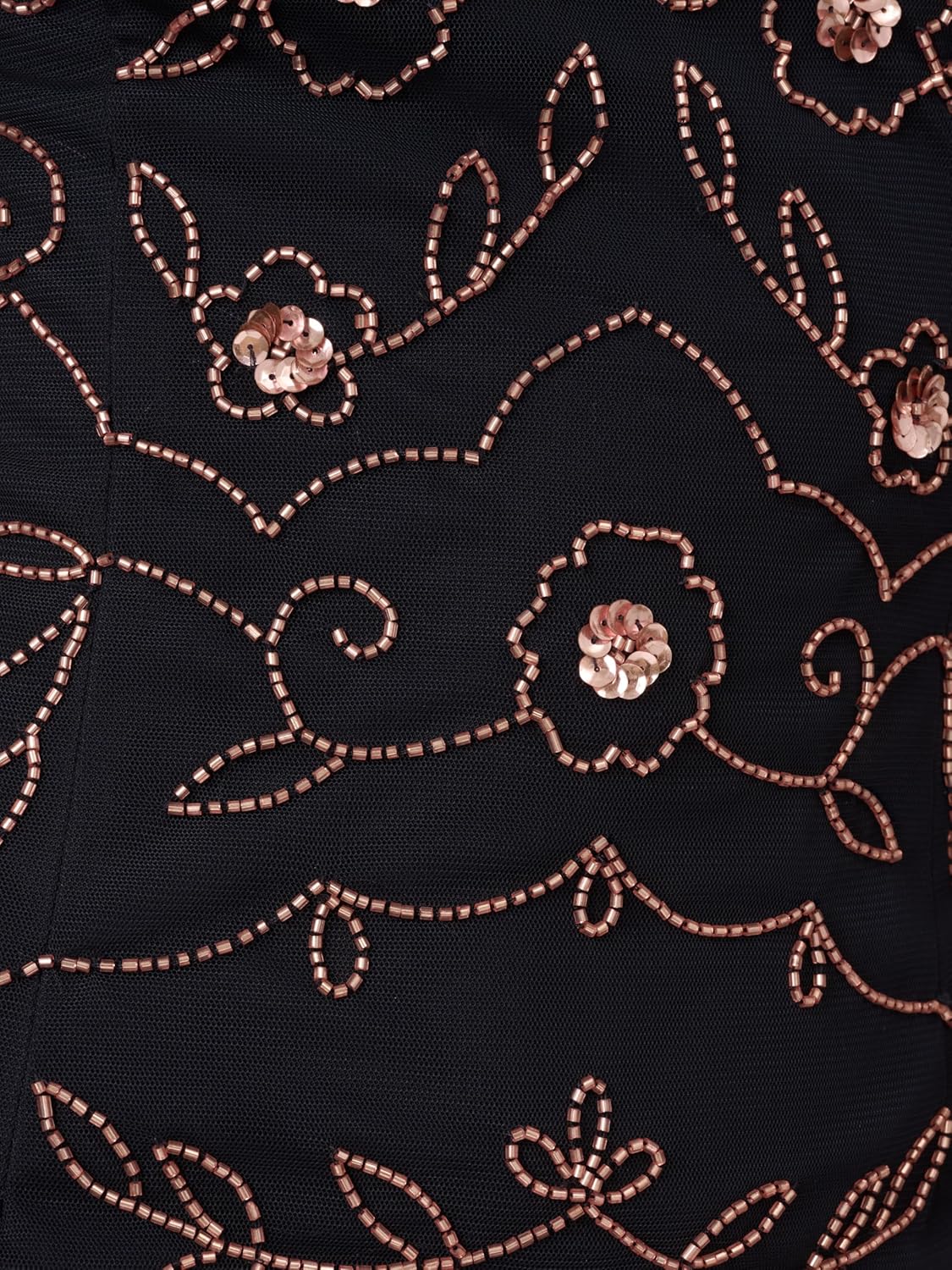 Adrianna Papell Womens Beaded Sheath Dress - Image 3