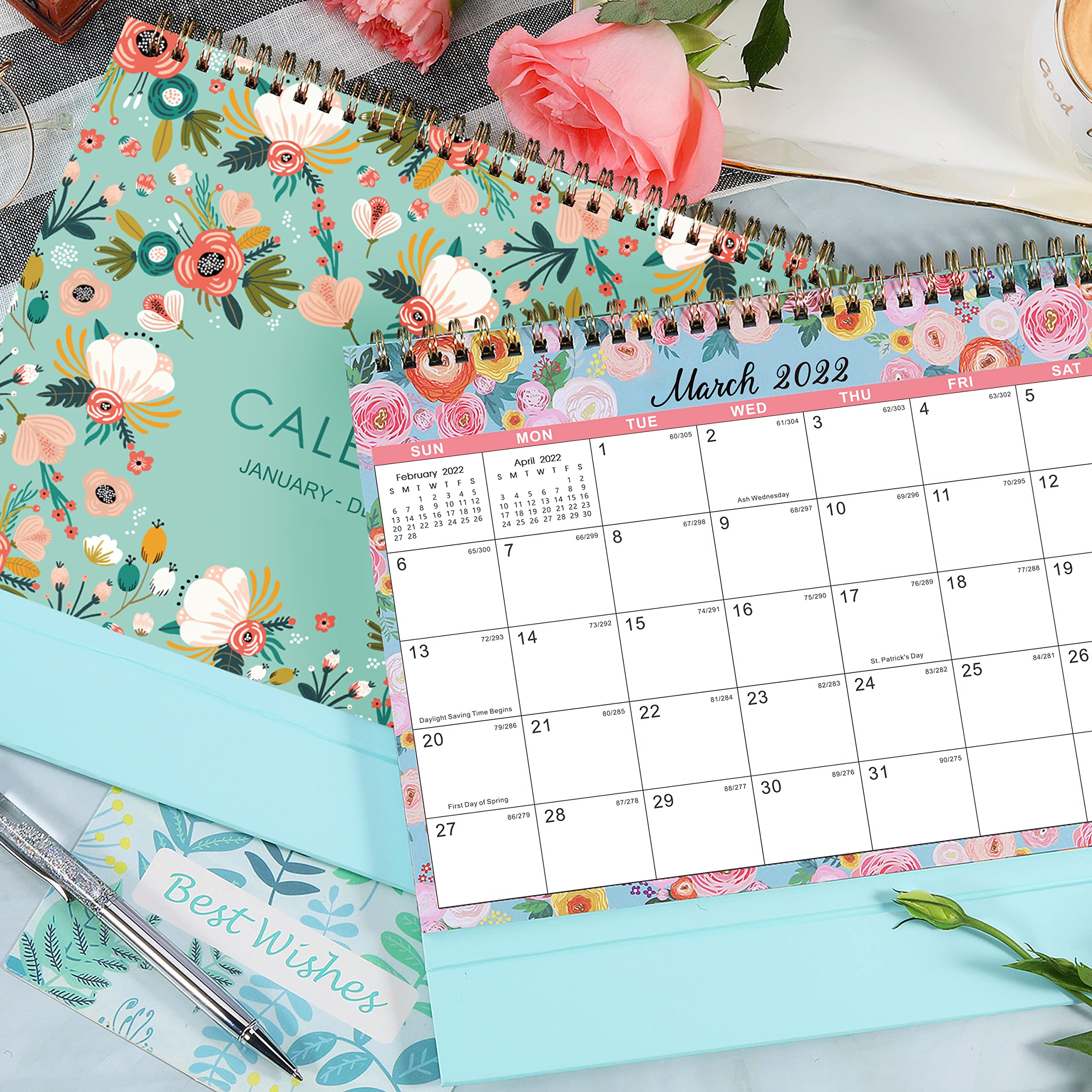 20222023 Desk Calendar 20222023 Standing Flip Desktop Calendar from