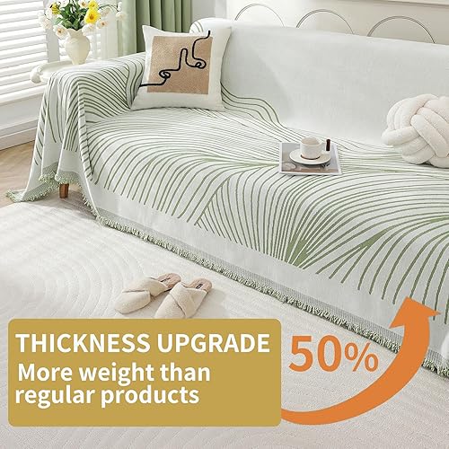 Miniatura 3 de Fundas de sofá antideslizantes para sofá de 3 cojines, aptas para mascotas, fundas de sofá lavables para sofá, fundas de sofá modulares suaves y