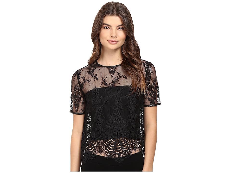 

Joe's Jeans Isabelli Tee (Black) Women's T Shirt