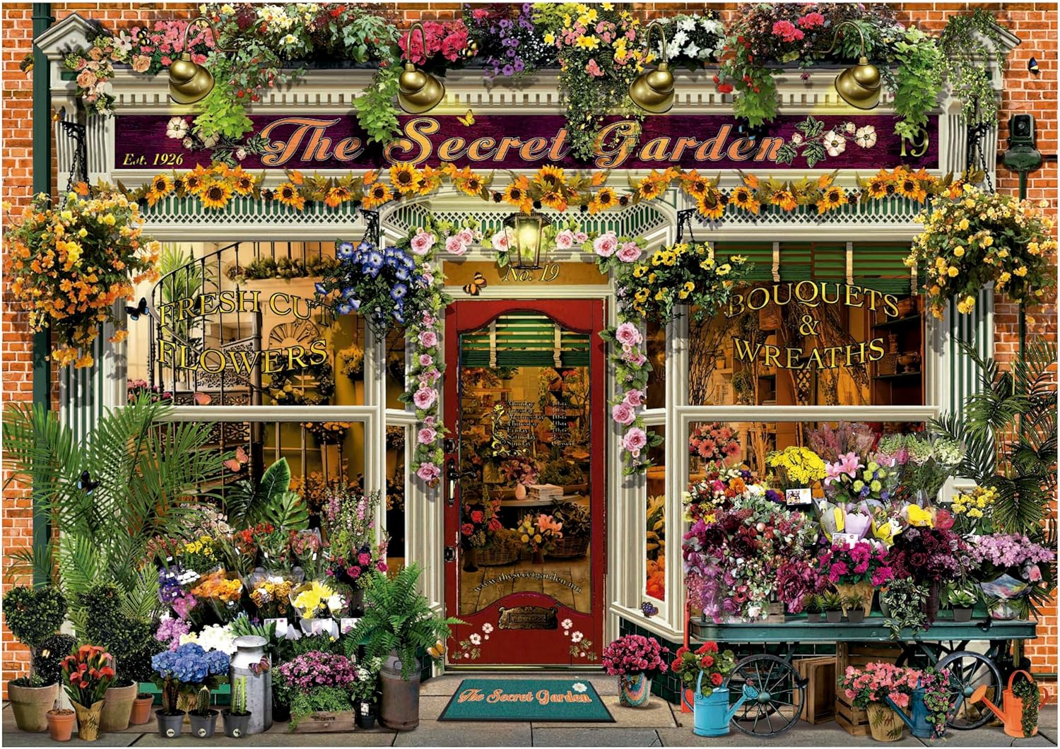 Educa - The Secret Garden | 1500 Piece Puzzle for Adults. Measurements: 33,46" x 23,62". 14 Years Old (19940)