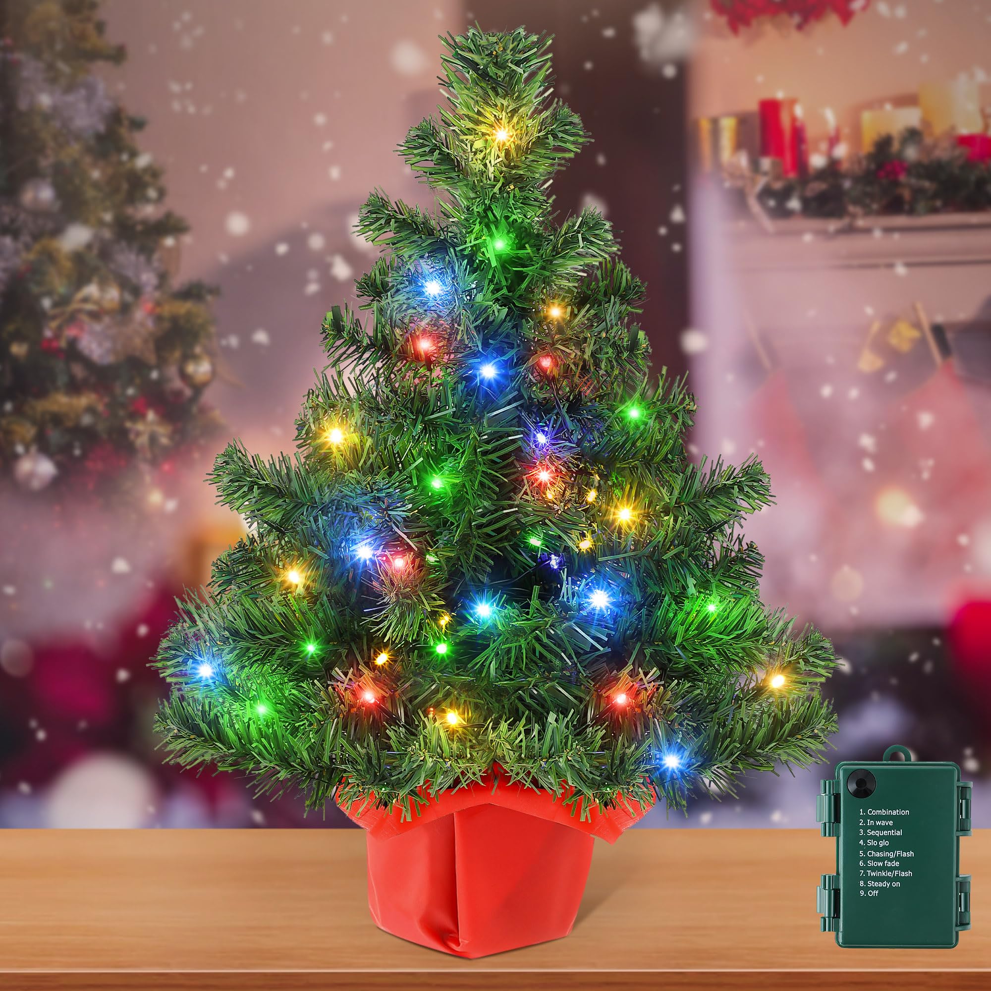 Meonum 24" Mini Christmas Tree