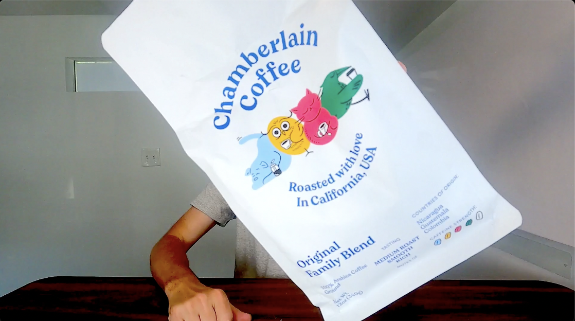 Taste Test Chamberlain Coffee Medium Roast Ground Beans