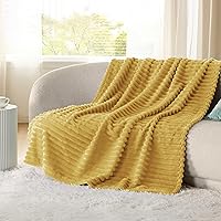 Vista 451 de Bedsure GentleSoft Twin Blanket for Couch - Cozy Soft Blankets for Women, Cute Small Fleece Throws for Girls, Light Grey, 60x80 Inches