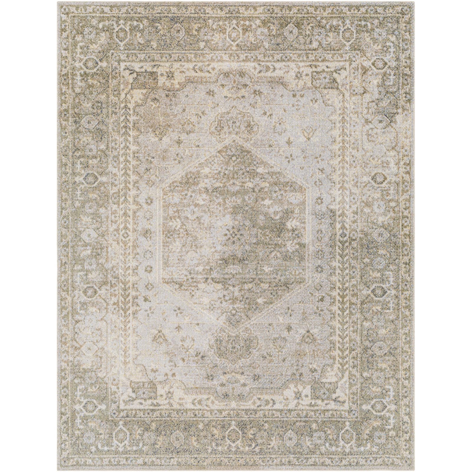 Livabliss Boka Tradizionale Vintage Rectangle Tappeto | Beige, Beige chiaro, Marrone | 160x213cm | Soggiorno e Camera da Letto | Tessuto a Macchina Poliestere