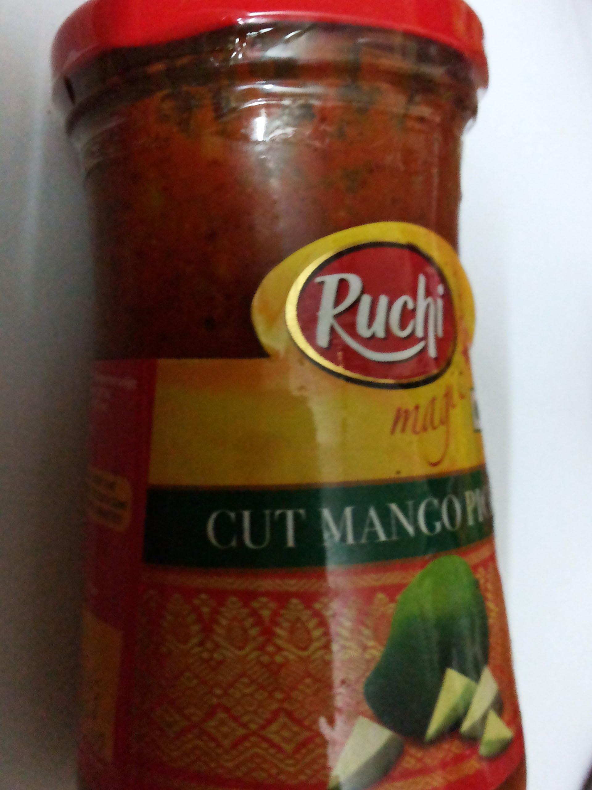 Ruchi Magic Cut Mango Pickle 300g/10.5 Oz