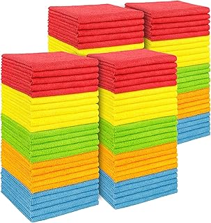 Sponsored You’re seeing this ad based on the product’s relevance to your search query.Learn more about this advertisement AIDEA Microfibre Cleaning Cloths Pack of 100, All-Purpose Car Cloth, Lint-Free, Scratch-Free, Absorbent Microfibre Cloths for Cars, SUVs, Motorhomes and Boats Gifts, 30 x 30 cm