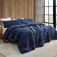 Vista 1 de Byourbed Summertime Coma Inducer® - Edredón extragrande tamaño King, azul marino