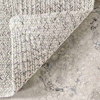 rug.rug 　no2 Amazon.com: nuLOOM 2' x 3' Solid Hand Braided Indoor/Outdoor