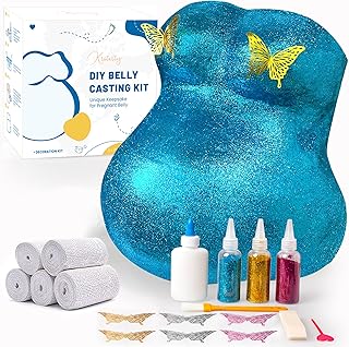 Belly Cast Kit Pregnancy - Belly Casting Kit for Expecting Mothers, Unique Keepsake Pregnancy Casting Belly Kit, Perfect Baby Shower & Pregnancy Gifts
