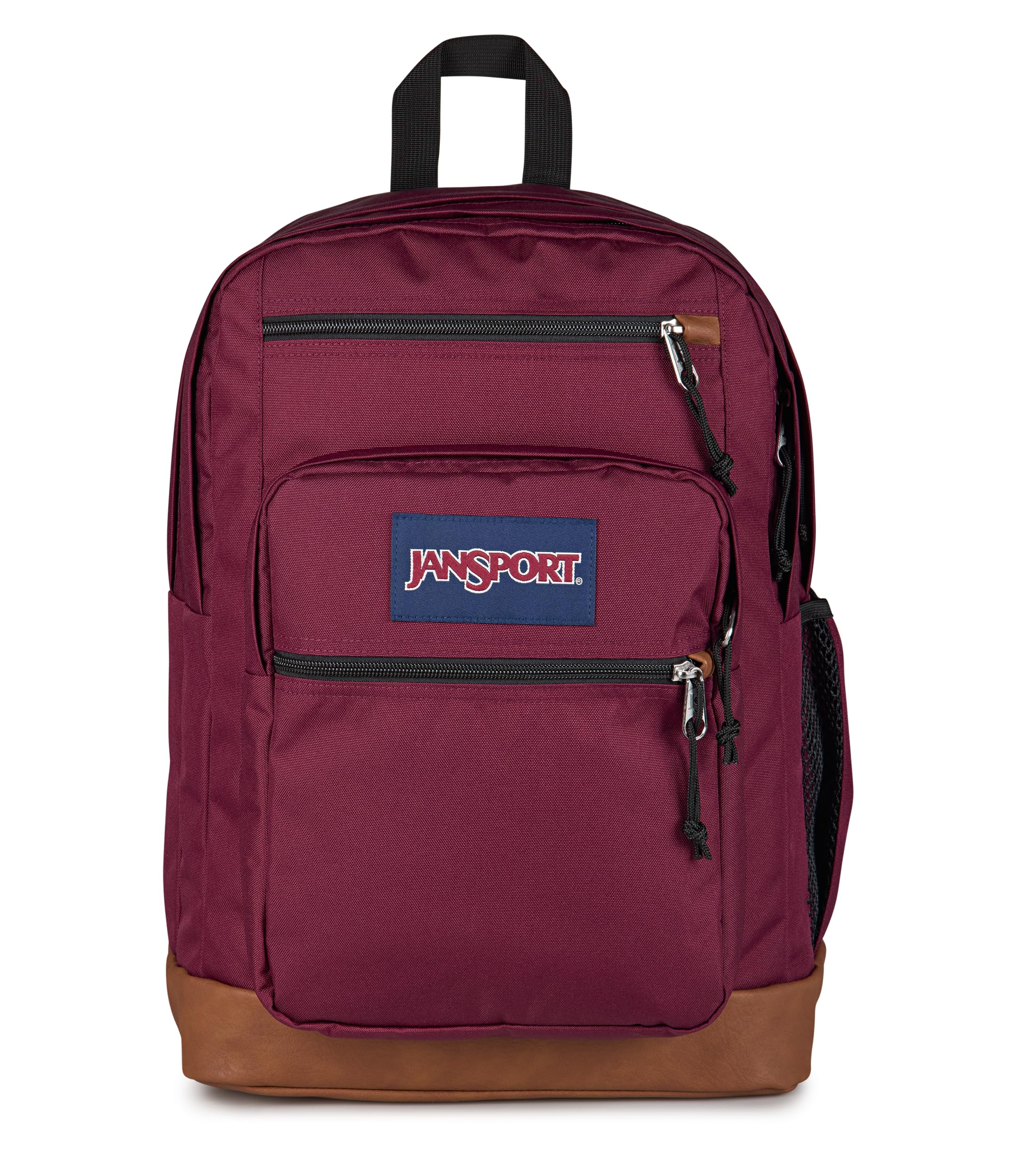 JanSport 34L Cool Backpack – 15-inch Laptop Sleeve, Cherry Lacquer | Ergonomic Straps, Waterbottle Pocket, Campus Weekender Travel Rucksack