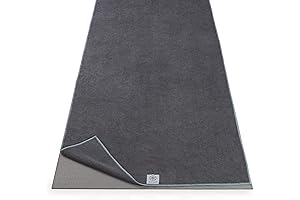 Microfiber Mat-Sized Yoga Towel for the Enhanced Hot Yoga Experience