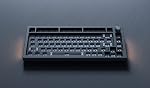 Glorious Gaming GMMK PRO 75% Barebones Black (Frame Only) - Modular Mechanical Gaming Keyboard, TKL Size (75%), 3.3lb Frame, RGB, Fully Customisable, 5-Pin Switch Support