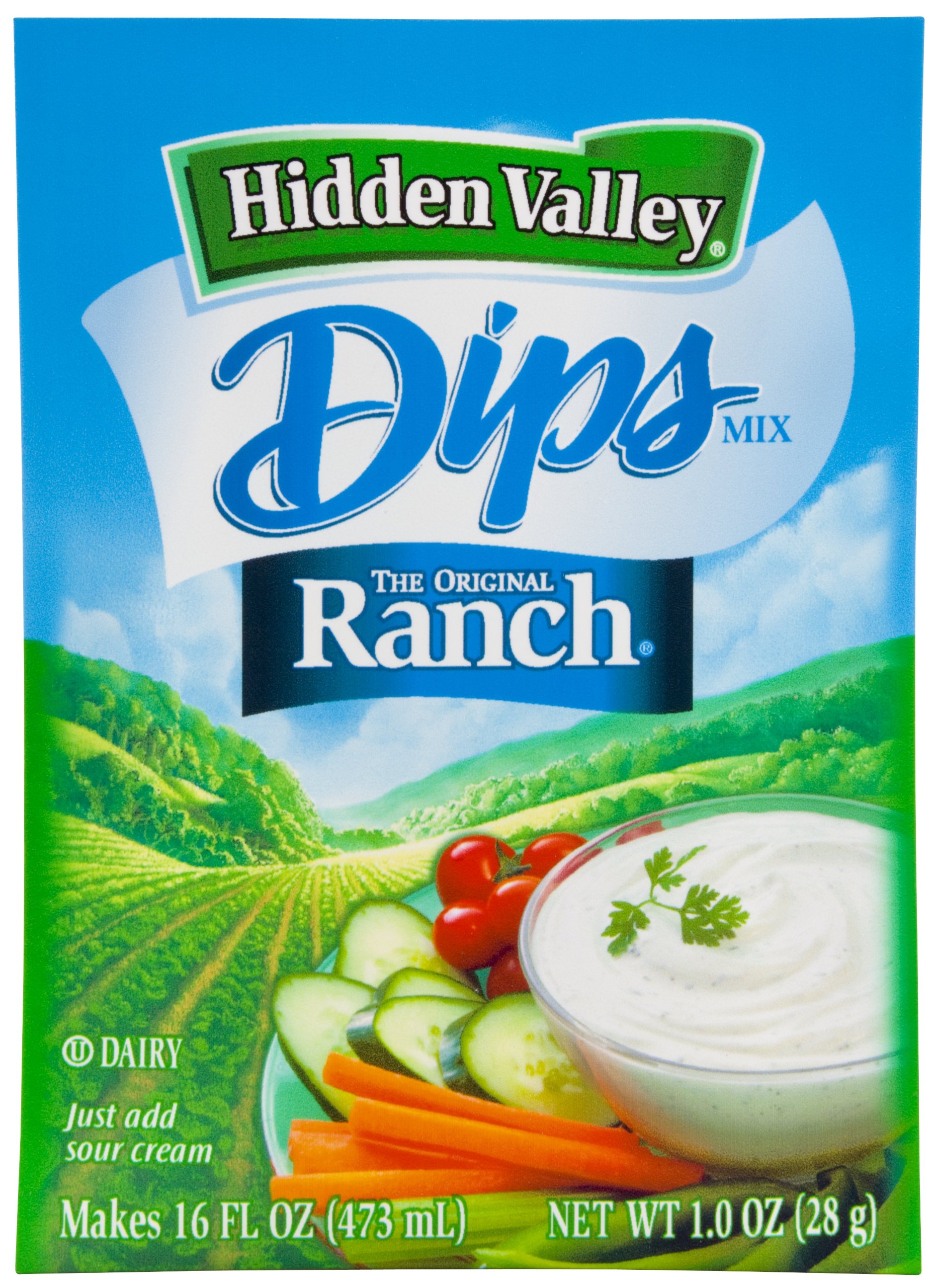 hidden valley ranch dressing mix Valley Original Ranch Dips Packet sauce or seasoning for chicken Hidden Valley Dips Mix, Original