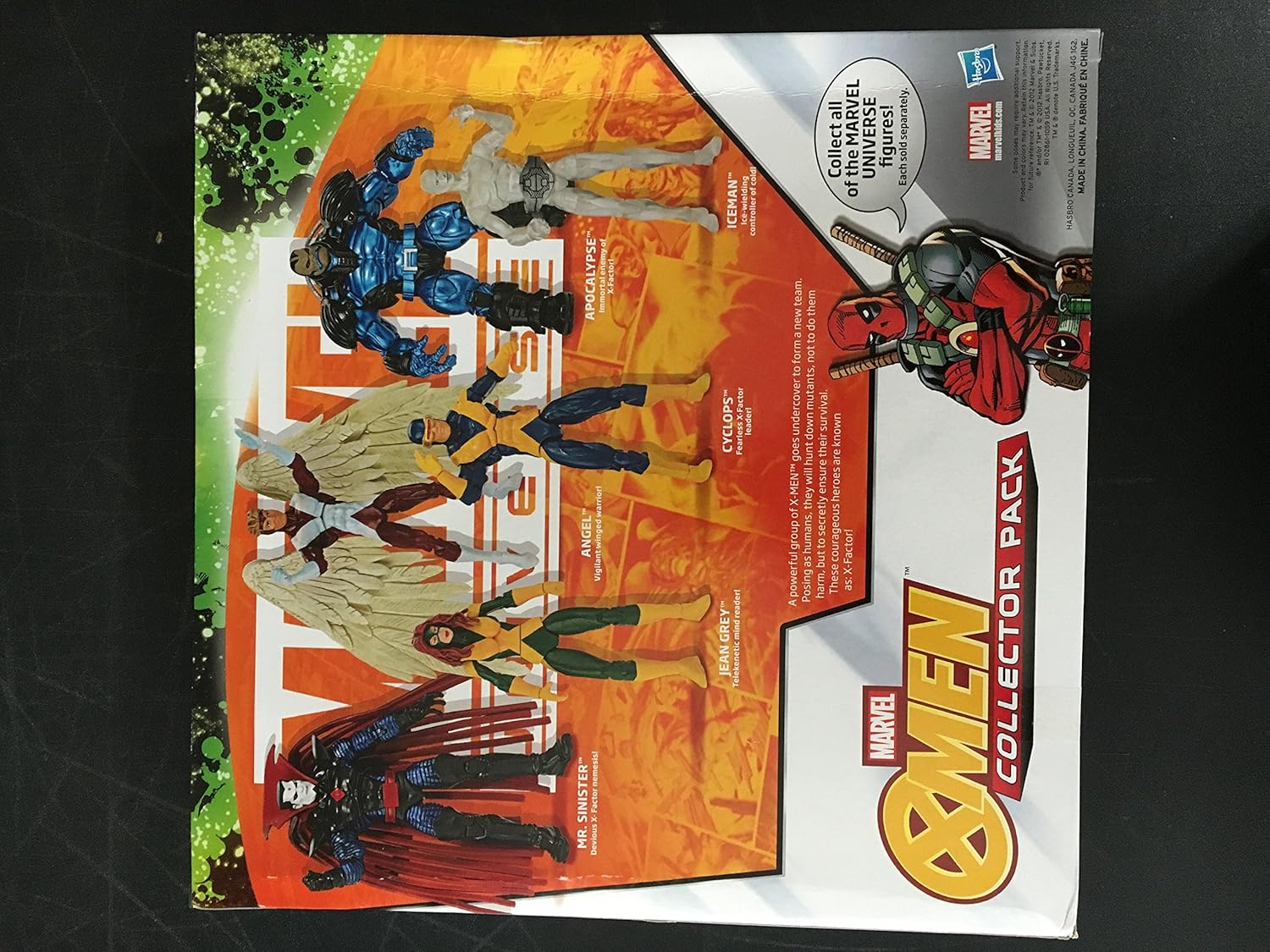 San Diego Comic Con SDCC 2012 X-Men Collector 6 Figure Set Marvel Universe X-Factor