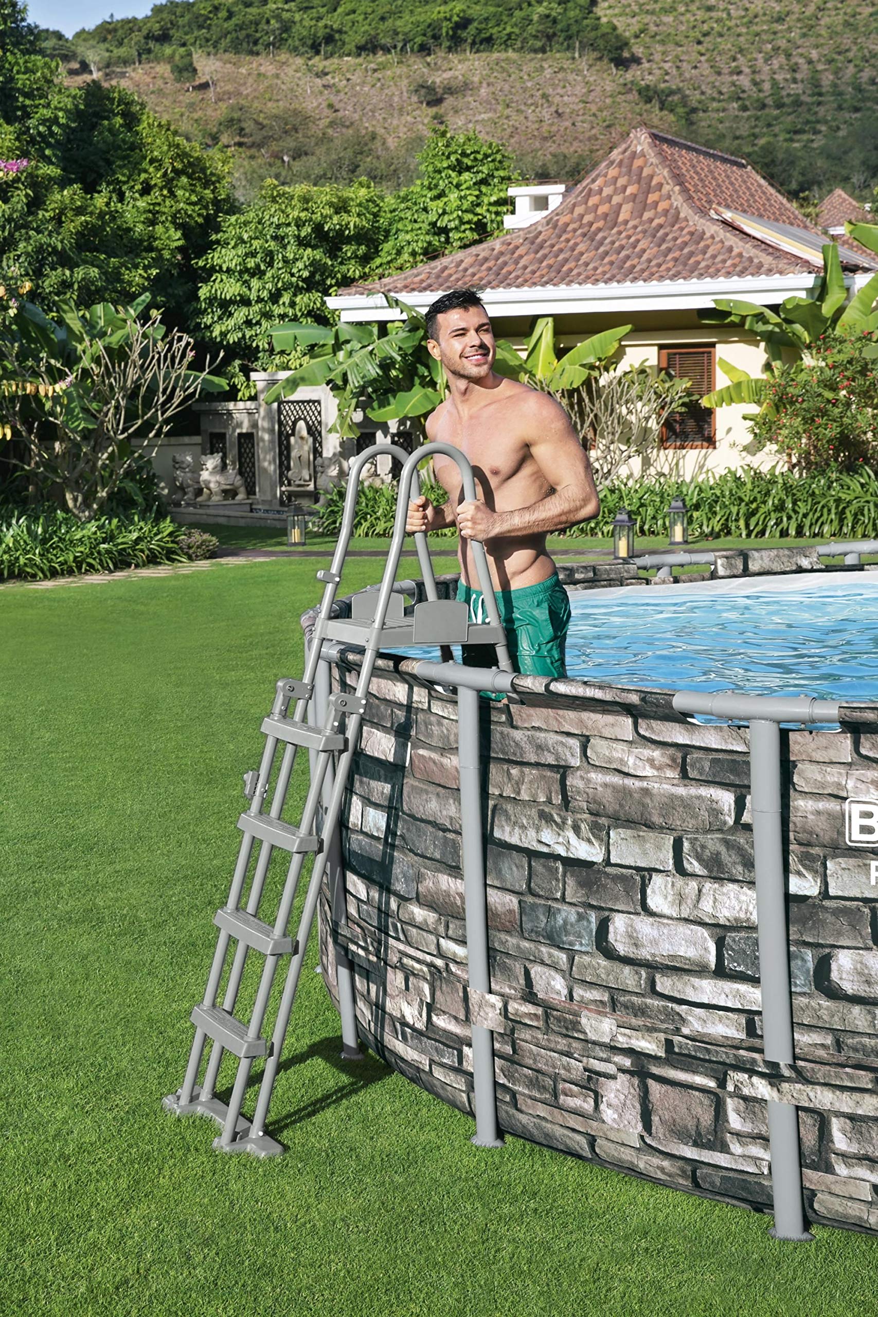 Bestway Flowclear™ 52"/1.32m Safety Pool Ladder