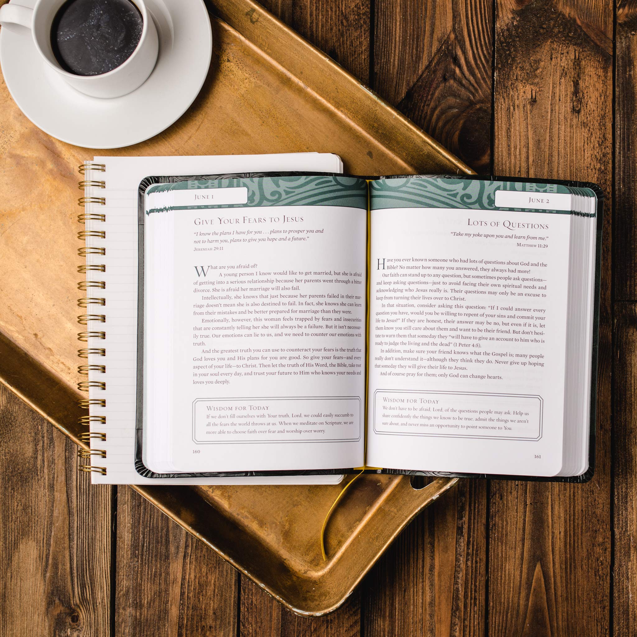 Wisdom for Each Day (Large Text Leathersoft): 365 Daily Devotions - Image 7