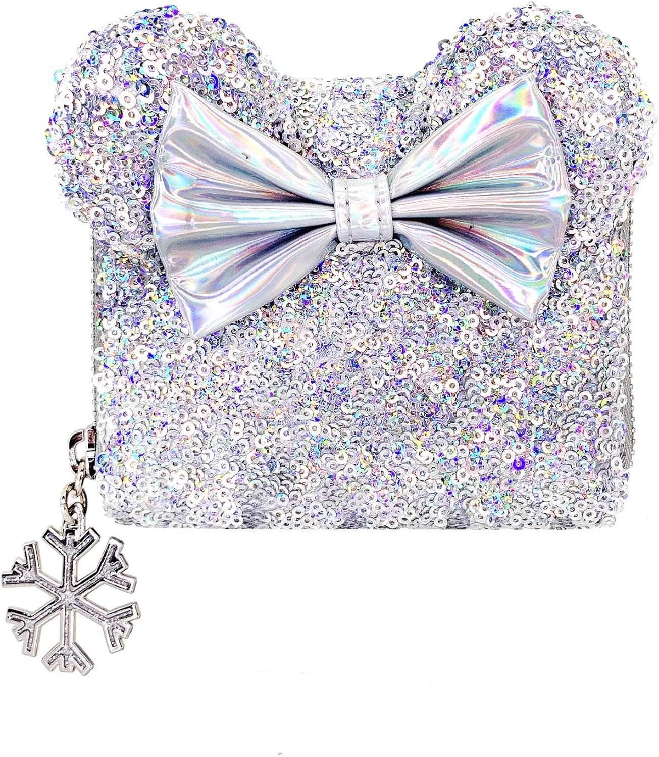 Loungefly X LASR Exclusive Disney Holographic Sequin Minnie Wallet