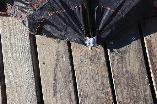 Miniatura 4 de TiffyDance Cometa Delta colorida de 16 pies para diversión al aire libre, cometa voladora fácil, XXL