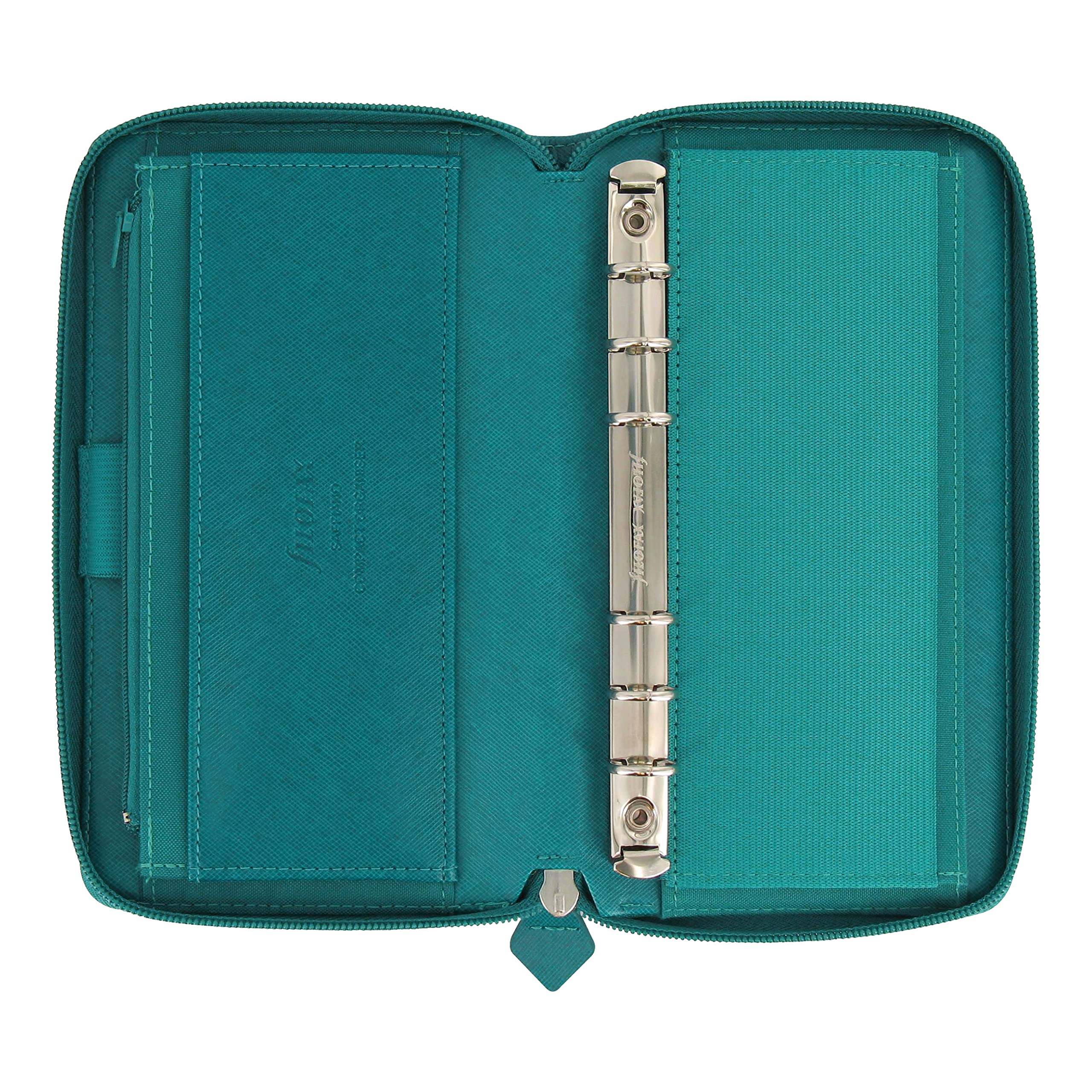 Filofax Saffiano Zip Organizer Personal Compact Schwarz (28775) Ab 52 - View #4