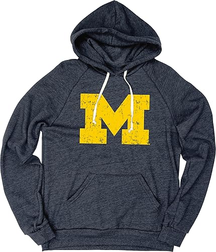 Miniatura 10 de Blue 84 Sudadera con capucha de triple mezcla con licencia oficial de la NCAA, color del equipo de