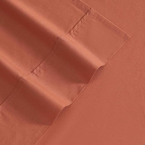 Miniatura 4 de Eddie Bauer Juego de sábanas tamaño King, juego de ropa de cama de percal lavado con bolsillos profundos, súper suave, 100% algodón de lujo con