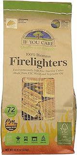 If You Care - Firelighters Wood Starting Cubes - 72 Piece(s)