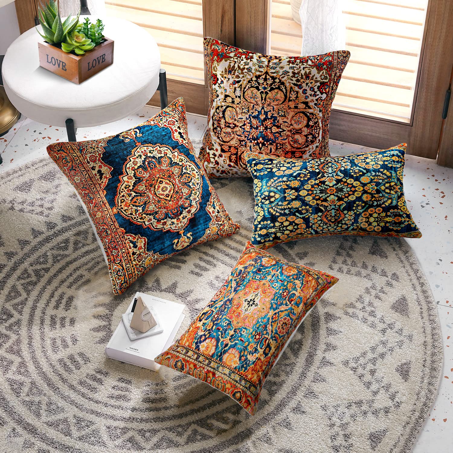 Funda De Almohada Decorativa Azul Rey Lisa, Funda De Almohada Azul, Funda De Almohada De Lino Funda De Almohada Decorativa Azul Rey Lisa, Funda De Almohada Azul, Funda De Almohada De Lino