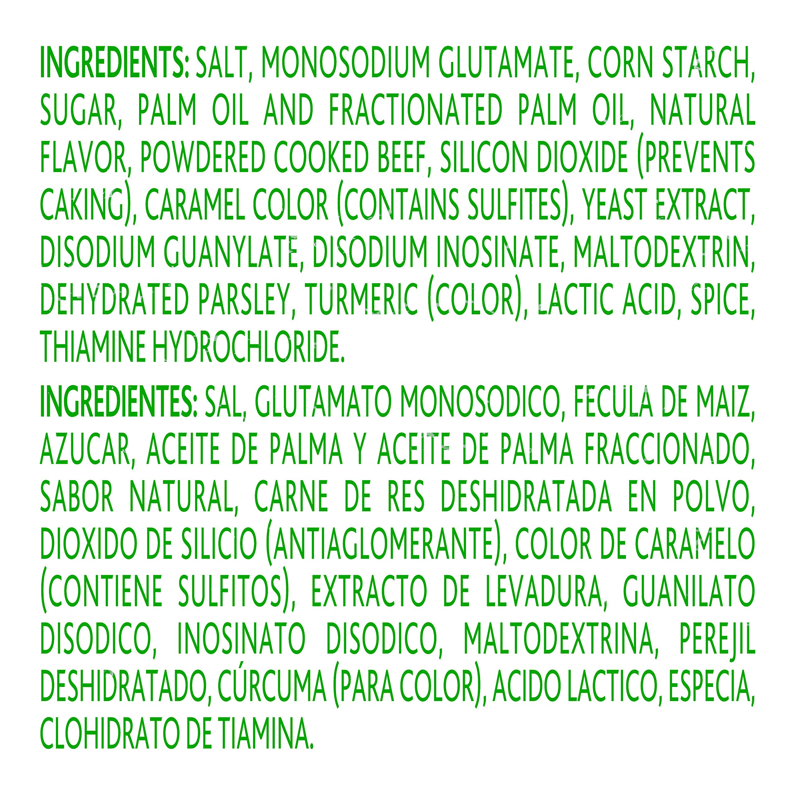 Knorr Beef Flavor Bouillon For Sauces, Soups and Stews Granulated Fat and Cholesterol Free 7.9 oz