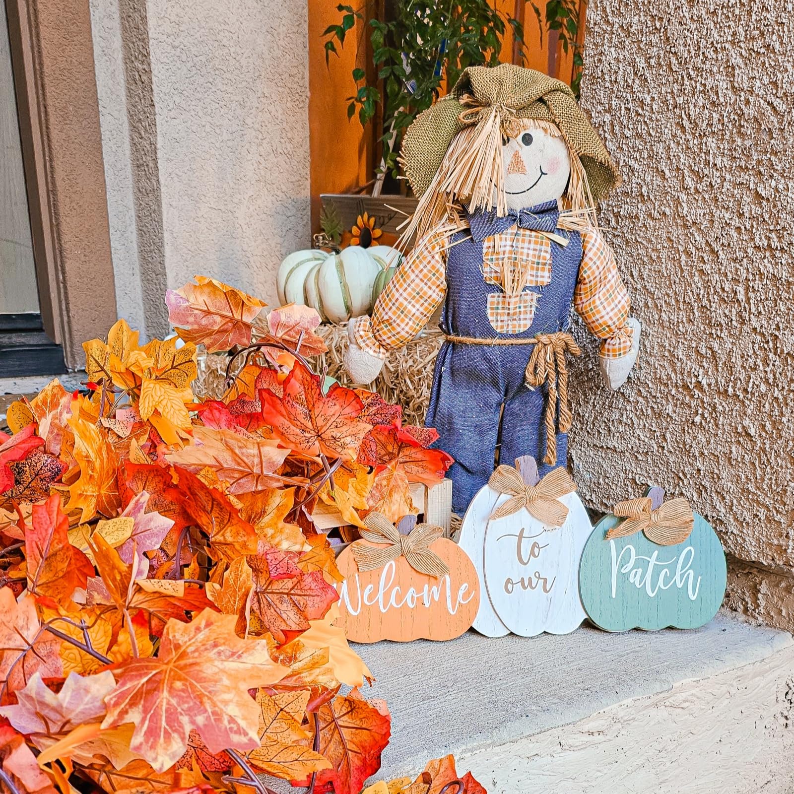 Fall Garland - 29.5ft Artificial Maple Leaves -6 Fall Garland - 29.5ft Artificial Maple Leaves -6