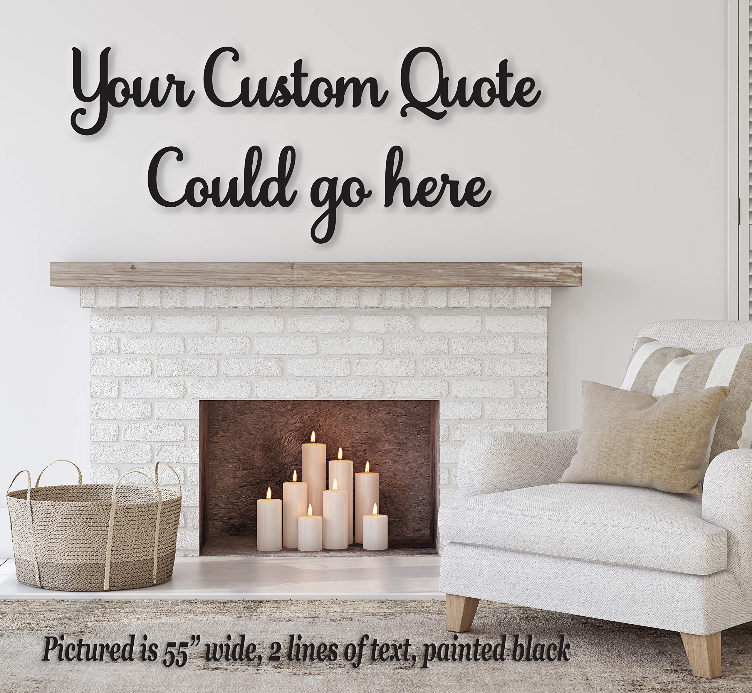 Buy Custom Wood Word Signs, Phrase & Custom Quotes for wall decor, Do